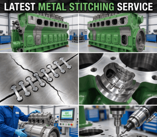 Latest Metal Stitching Service / Metal Casting Repair