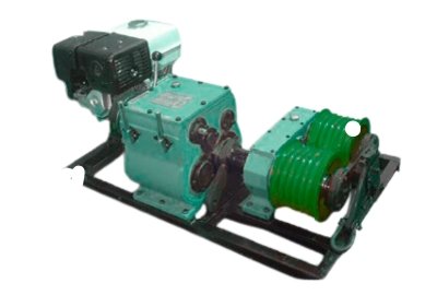Sagging Winch Machine Engine Driven